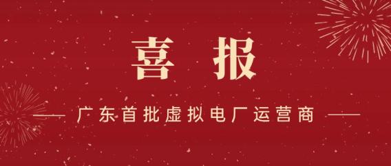【喜报】深电能集团正式成为广东首批虚拟电厂运营商！